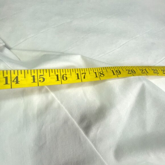 Vintage John Blair Sportswear White Zip Jacket M Lightweight Casual Wear - Picture 9 of 12